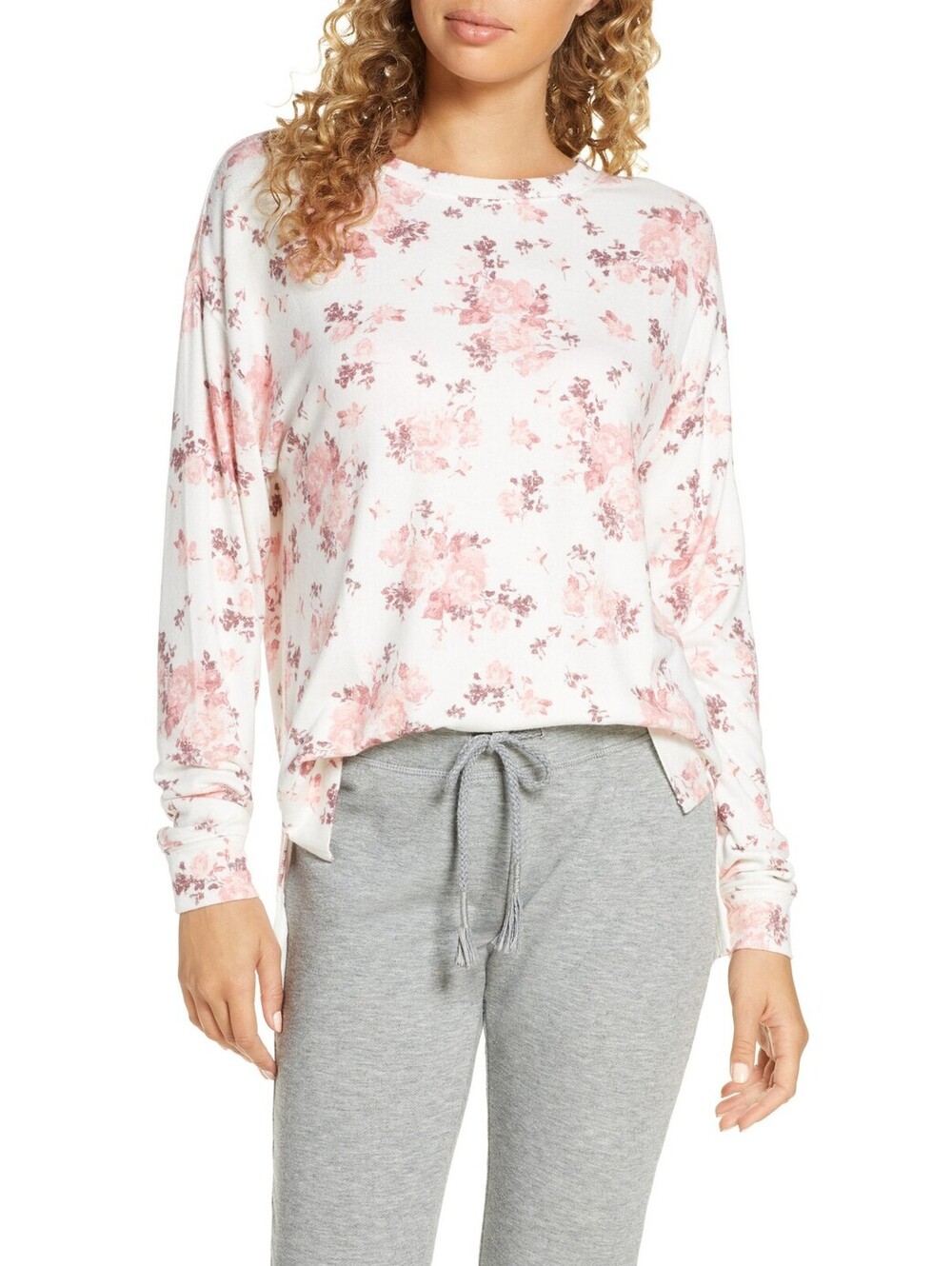 Women's Bp. Cozy Top, Size Medium - Ivory SIZE M